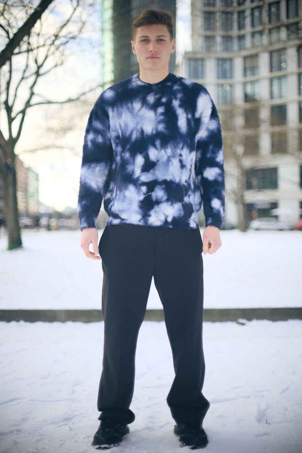 LIGHTNING FURRY KNIT