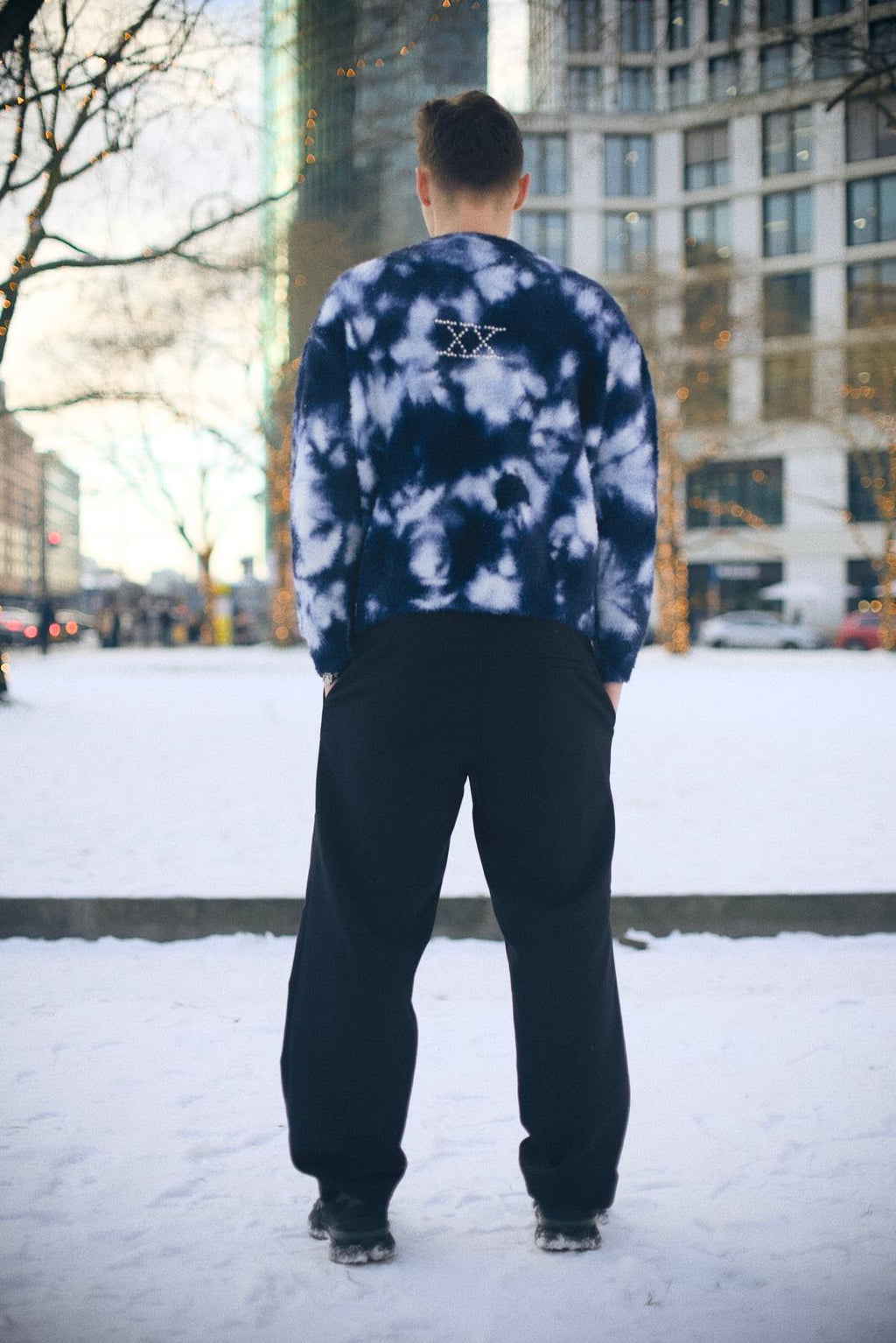 LIGHTNING FURRY KNIT