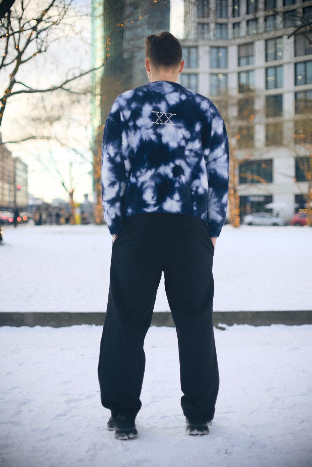 LIGHTNING FURRY KNIT