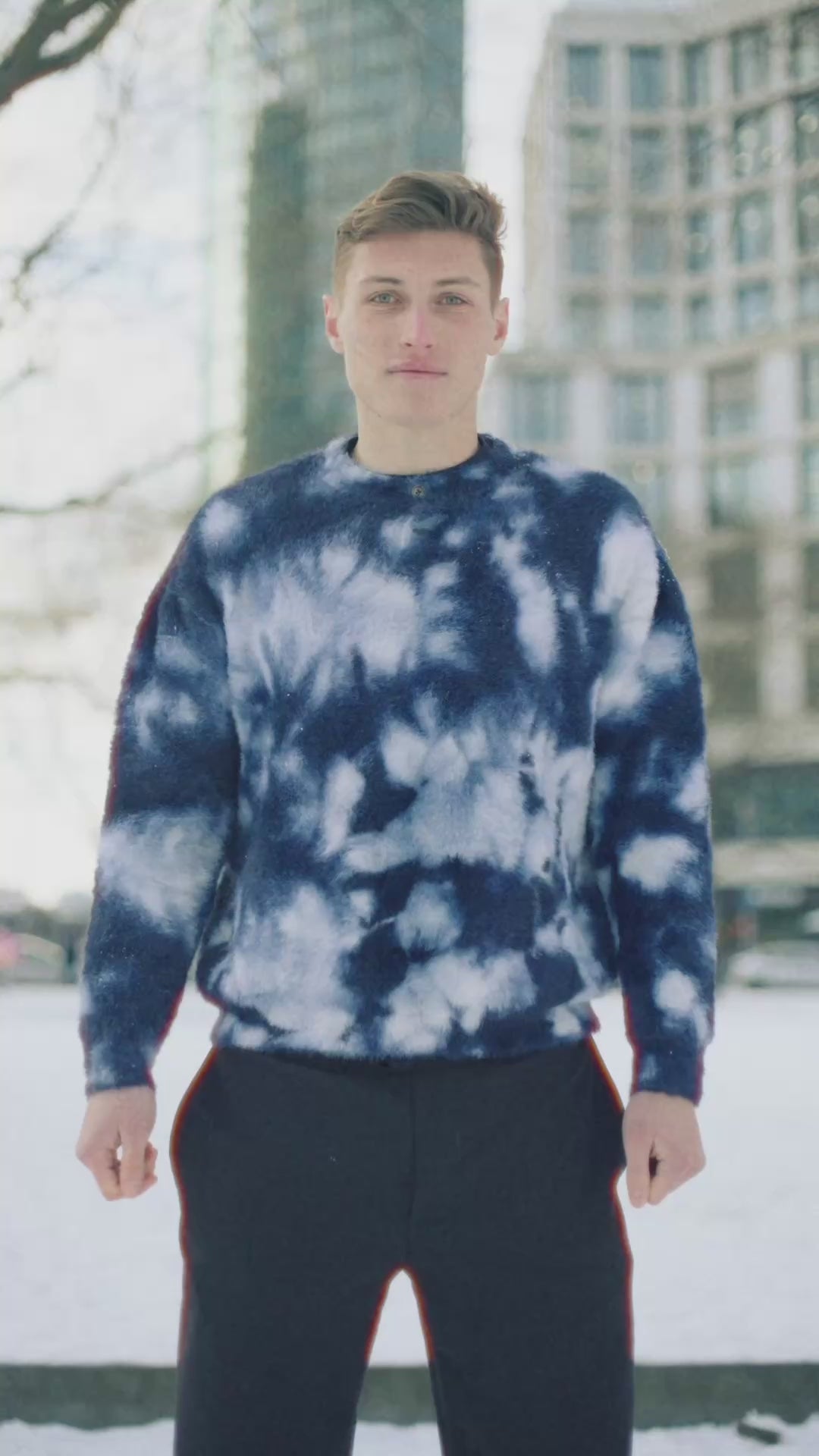 LIGHTNING FURRY KNIT